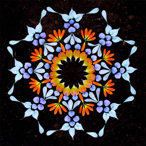 Beautiful Mandalas Made from Nature by Kathy Klein