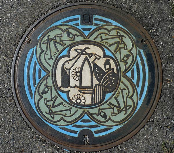 Japan's Manhole Cover Art