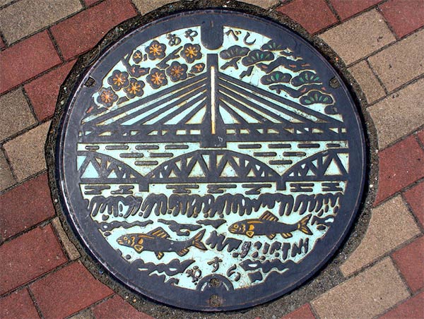 Japan's Manhole Cover Art