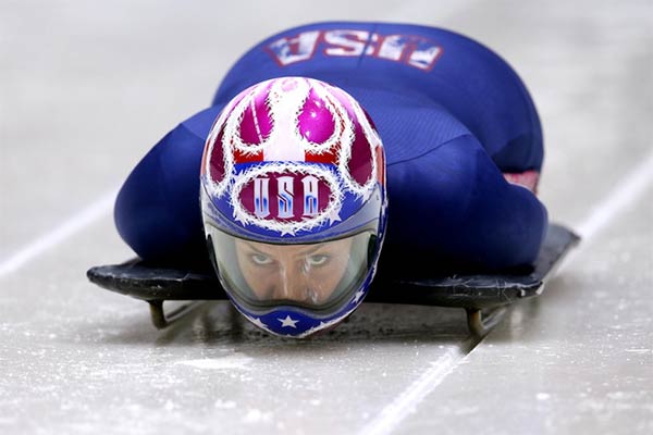 Sochi Olympic Skeleton Helmets