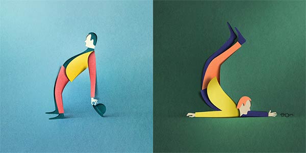 Papercut Artwork by Eiko Ojala