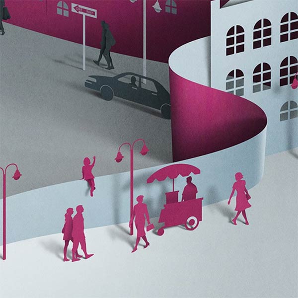 Papercut Artwork by Eiko Ojala