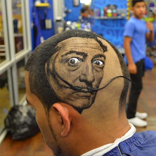 Artist Cuts Hair Into Photo-Realistic Portraits