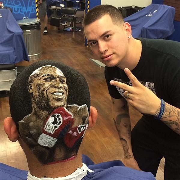 Artist Cuts Hair Into Photo-Realistic Portraits