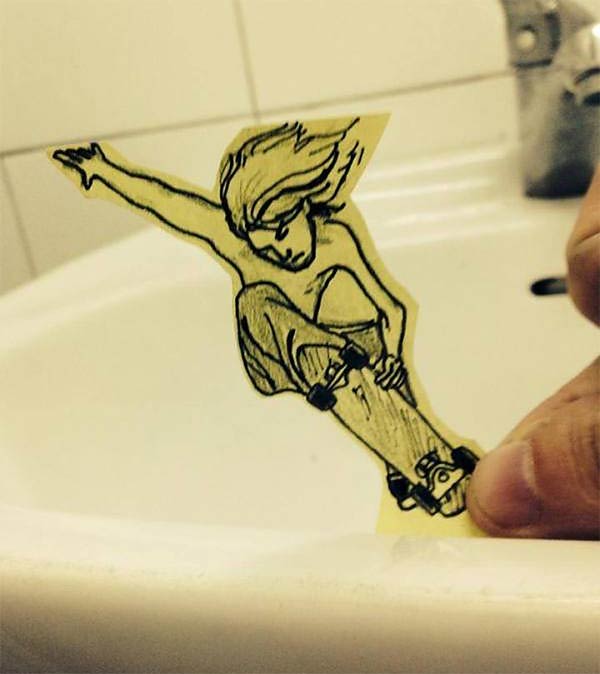 Post-It Notes Art