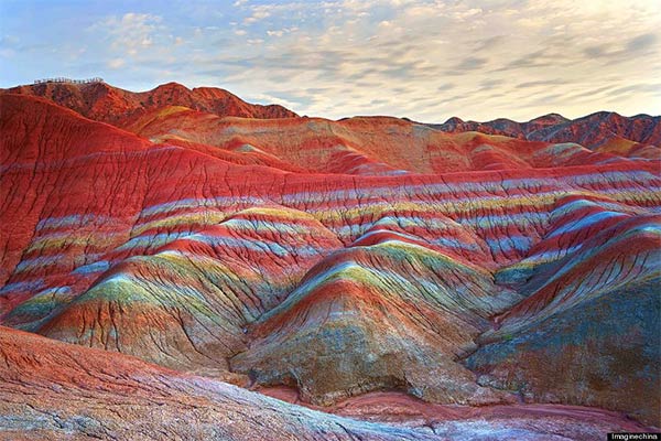 Rainbow Mountain in China