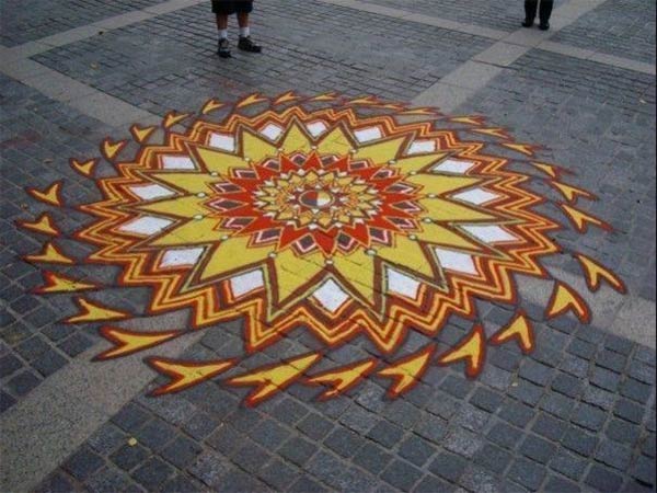 Sand Paintings by Joe Mangrum