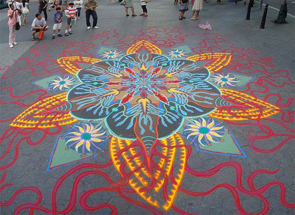 Sand Paintings by Joe Mangrum