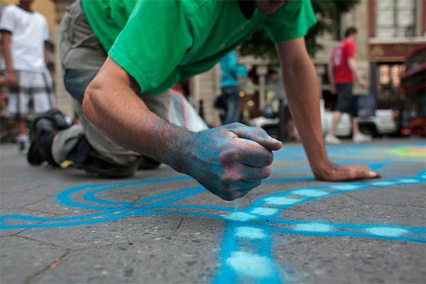 Sand Paintings by Joe Mangrum