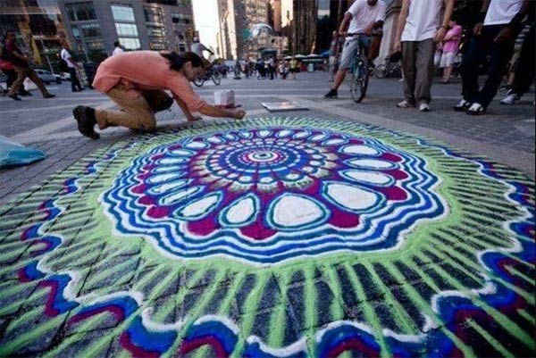 Sand Paintings by Joe Mangrum