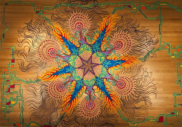 Sand Paintings by Joe Mangrum