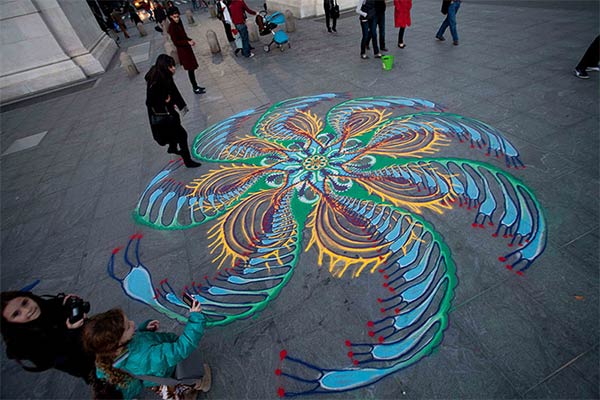 Sand Paintings by Joe Mangrum