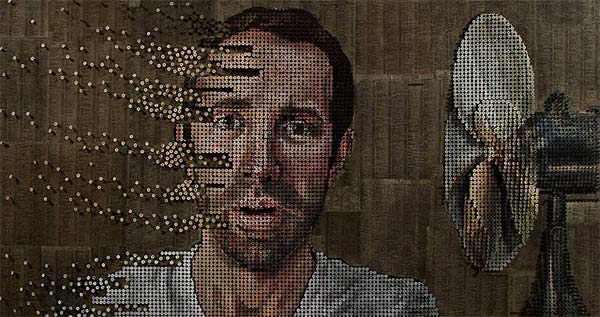 3D Screw Portraits By Andrew Myers