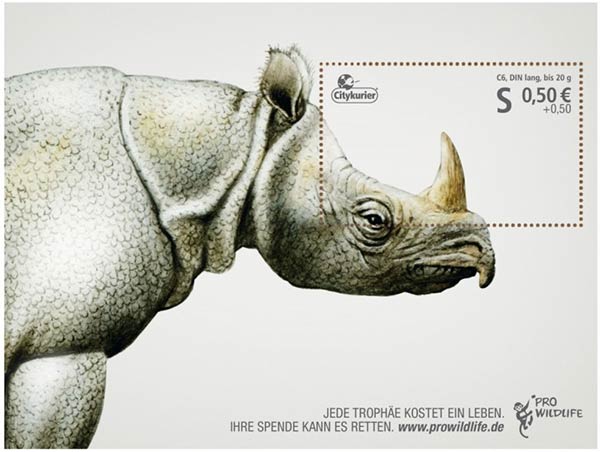 Creative Donation Stamps For Pro Wildlife