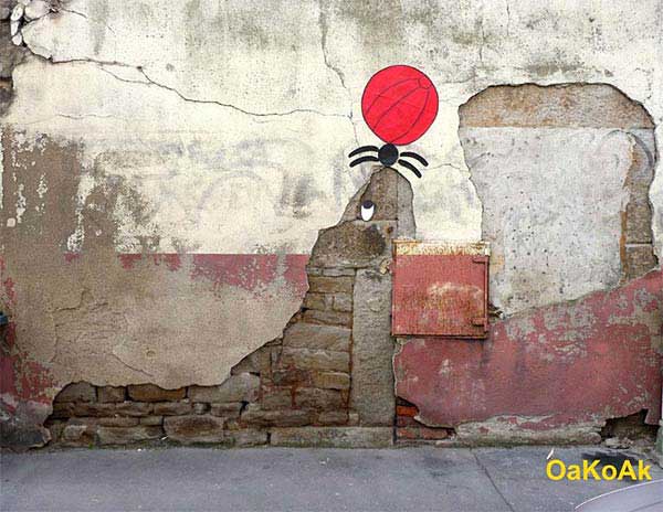 Street Art by OakOak