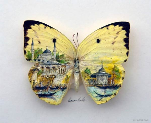 Tiny Paintings of Istanbul by Hasan Kale