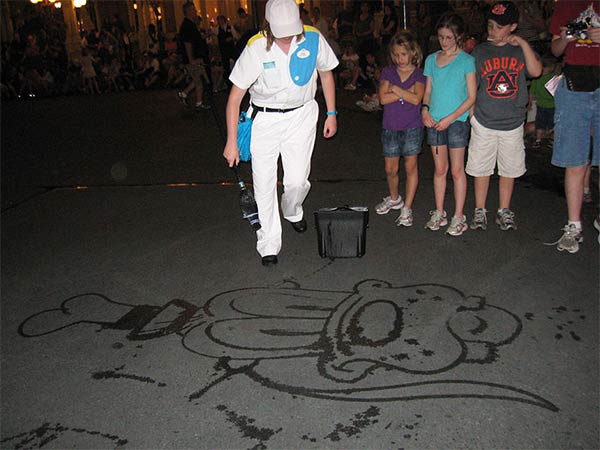 Disney World Drawing by Janitor
