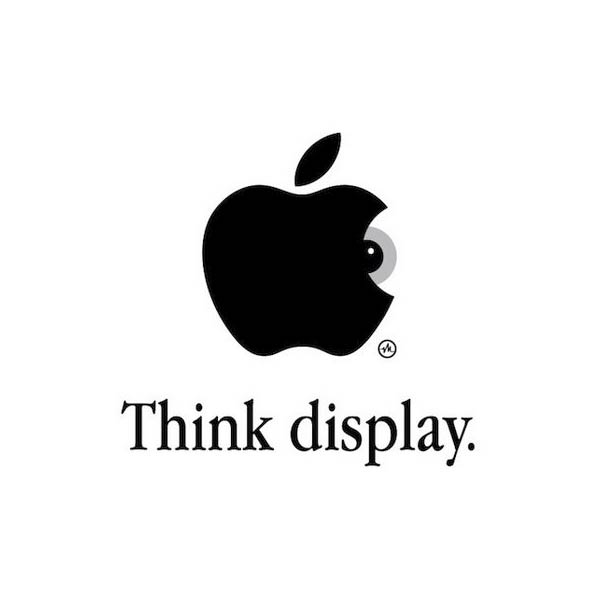 Apple Logo: Think Different By Victor Hertz