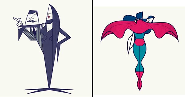 Famous Couples Illustrated By Ale Giorgini
