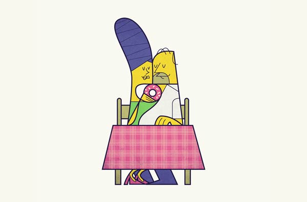 Famous Couples Illustrated By Ale Giorgini