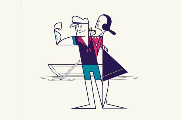 Famous Couples Illustrated By Ale Giorgini