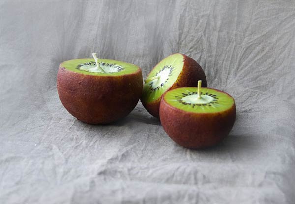 Realistic Fruit Candles