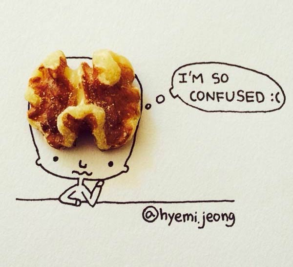 Illustrations From Everyday Objects by Hyemi Jeong