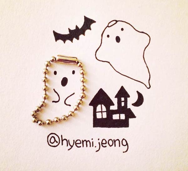 Illustrations From Everyday Objects by Hyemi Jeong