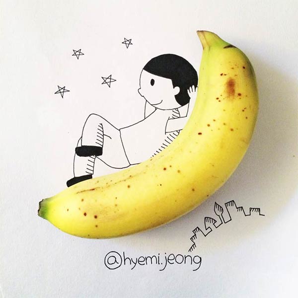 Illustrations From Everyday Objects by Hyemi Jeong