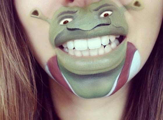 Funny Lip Art Creations By Laura Jenkinson