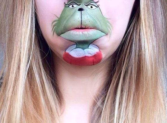 Funny Lip Art Creations By Laura Jenkinson