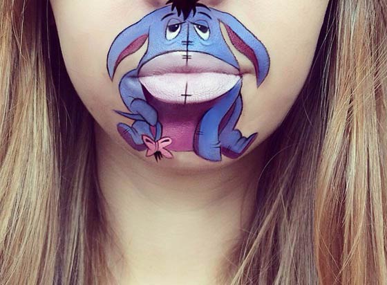 Funny Lip Art Creations By Laura Jenkinson