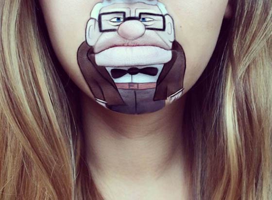 Funny Lip Art Creations By Laura Jenkinson