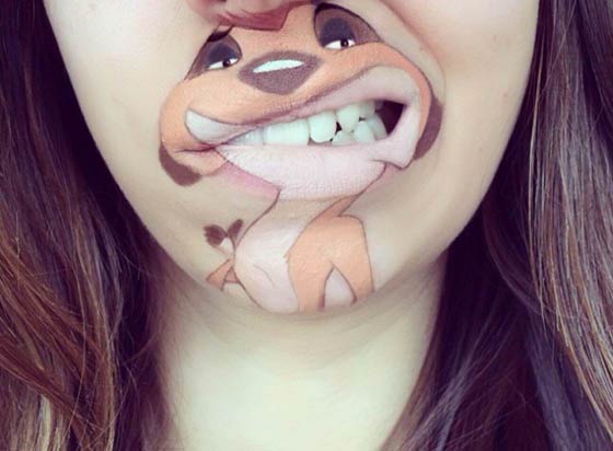 Funny Lip Art Creations By Laura Jenkinson