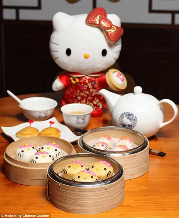 Hello Kitty-Themed Restaurant in Hong Kong