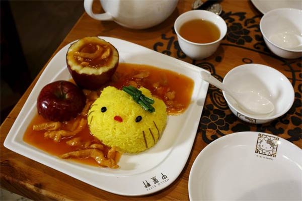 Hello Kitty-Themed Restaurant in Hong Kong