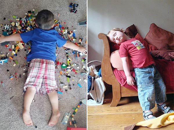 Proof Kids Can Sleep Everywhere