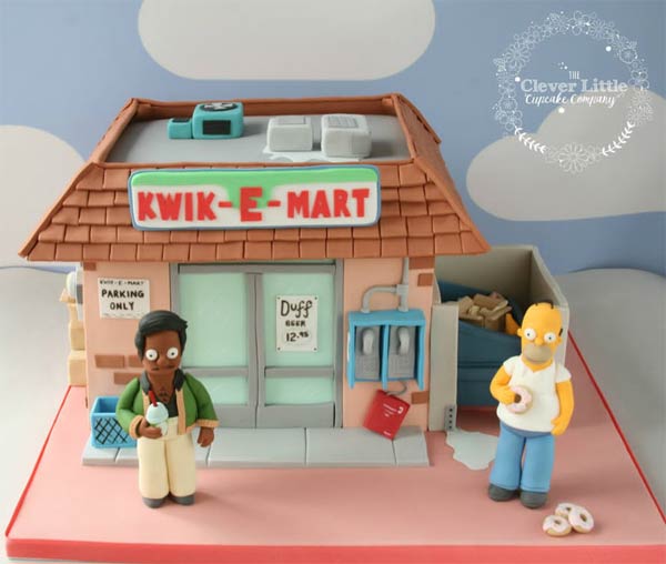Kwik-E-Mart Cake