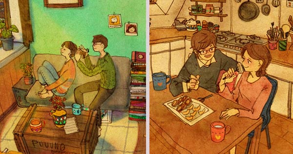 Heartwarming Illustrations Show That Love Is In The Small Things