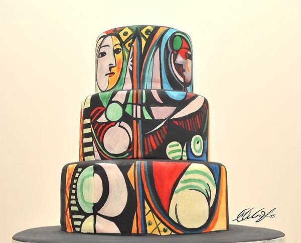 Famous Paintings Recreated on Cakes by Maria A. Aristidou