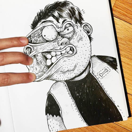 Playful Interactive Drawings by Alex Solis