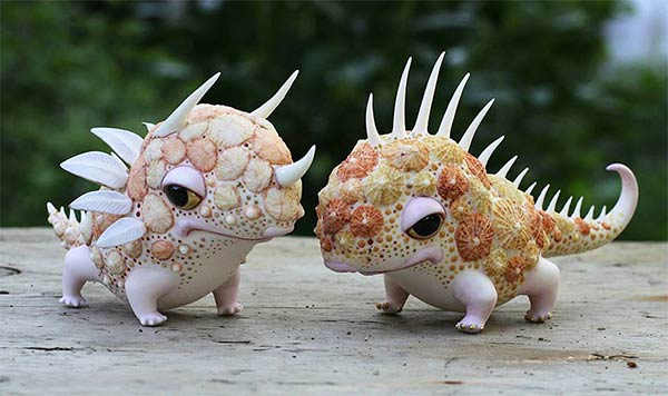 Porcelain Creatures by Anya Stasenko and Slava Leontyev