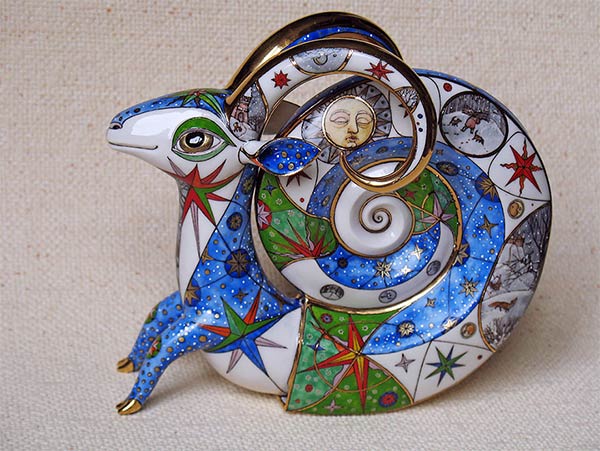 Porcelain Creatures by Anya Stasenko and Slava Leontyev