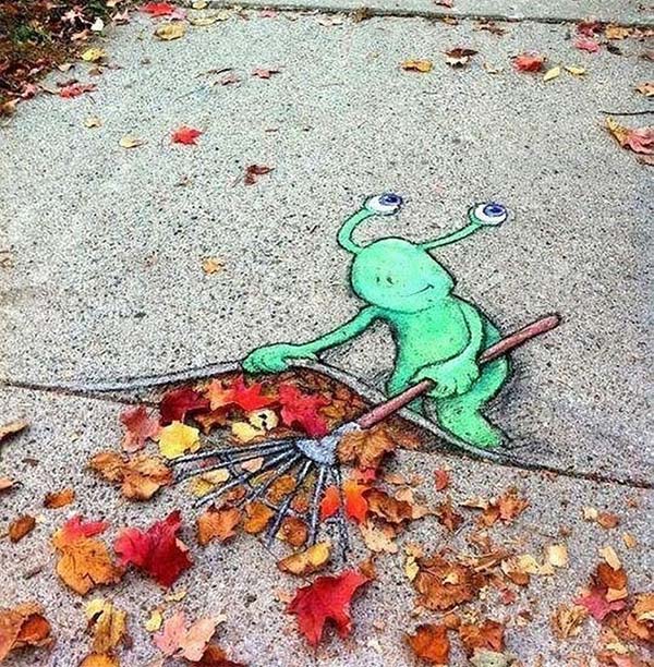 Funny Street Art Drawings