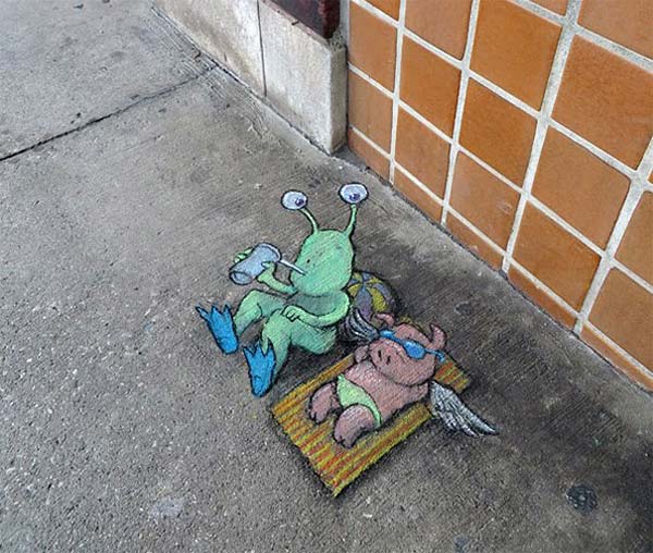 Funny Street Art Drawings