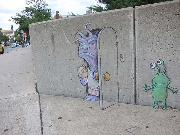 Funny Street Art Drawings