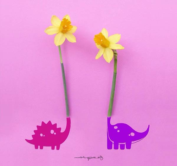Flowers & Everyday Objects Turned Into Art