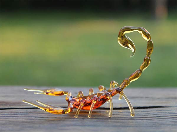 Handmade Glass Animal Sculptures