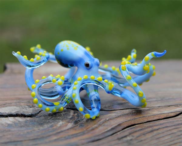 Handmade Glass Animal Sculptures