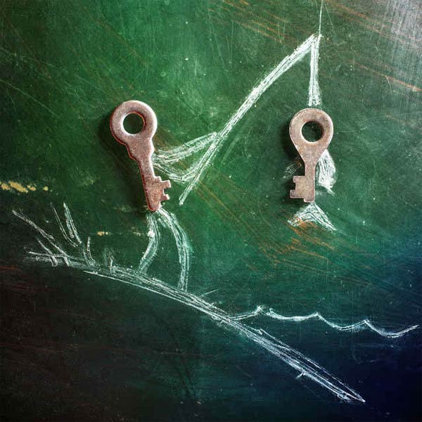 Pictures Made From Keys